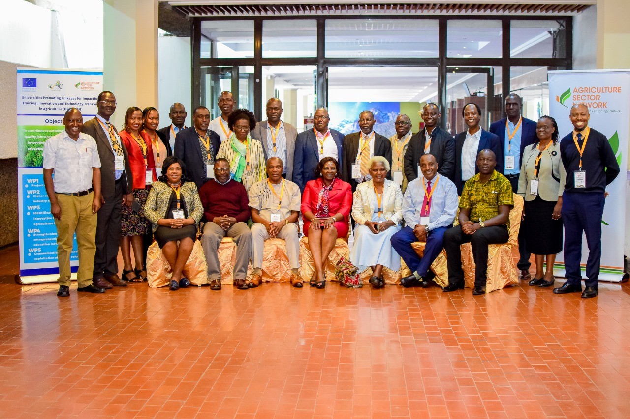 Deans of Agriculture with ASNET CEO at the National Agribusiness Summit (Oct, 2024)