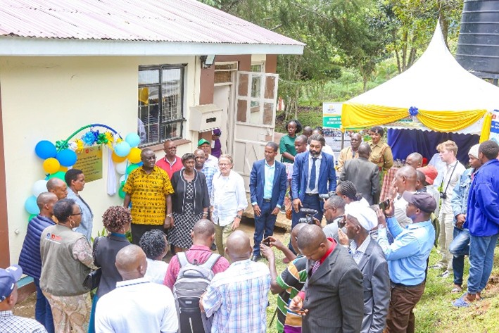 Official opening of the tissue culture laboratory at TTU.