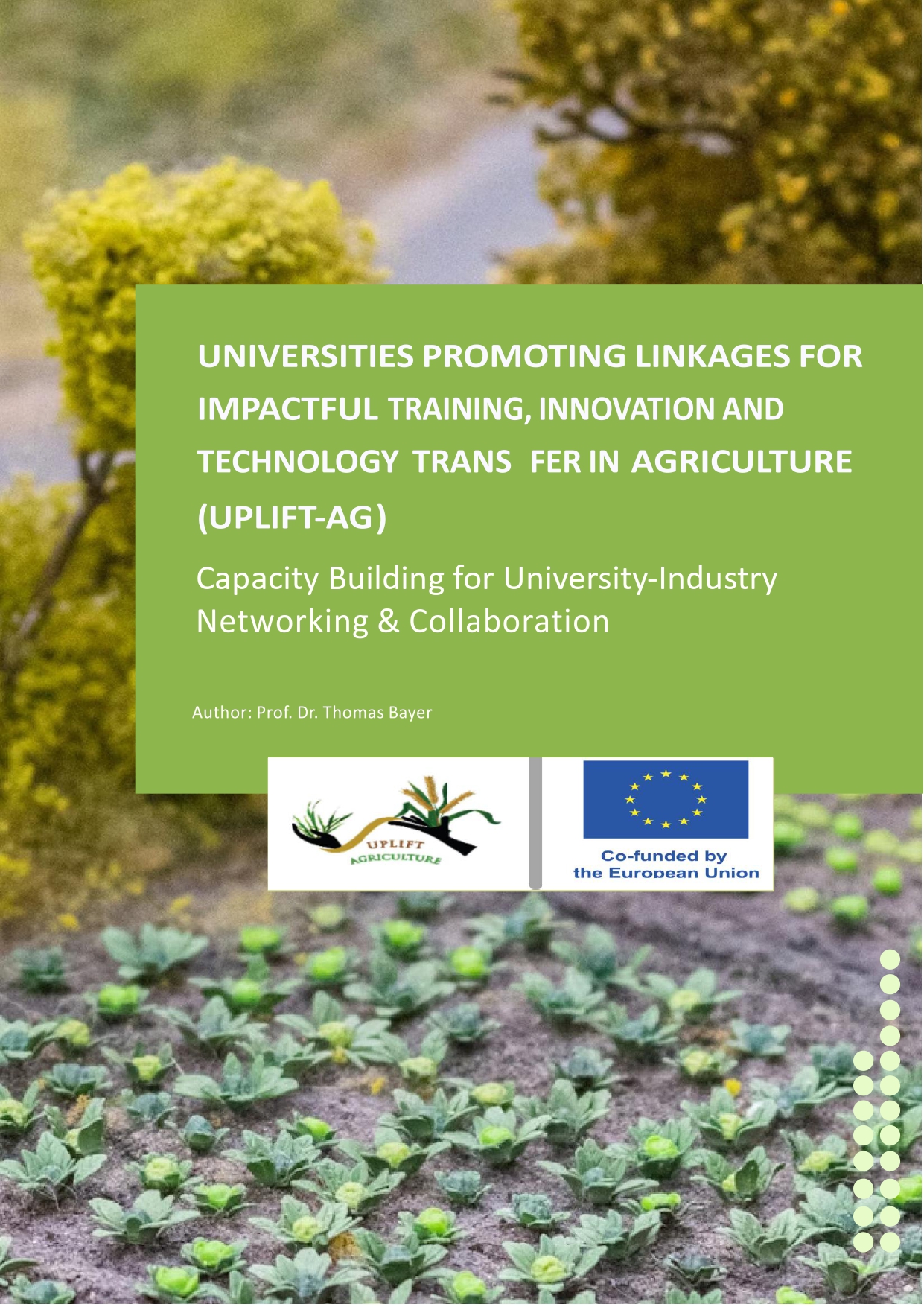 UPLIFT-Ag Training manual on University- Industry Linkages