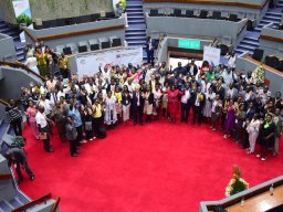 An all inclusive photo at the DAF 