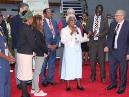 A light moment at the Deans of Agriculture Forum launch